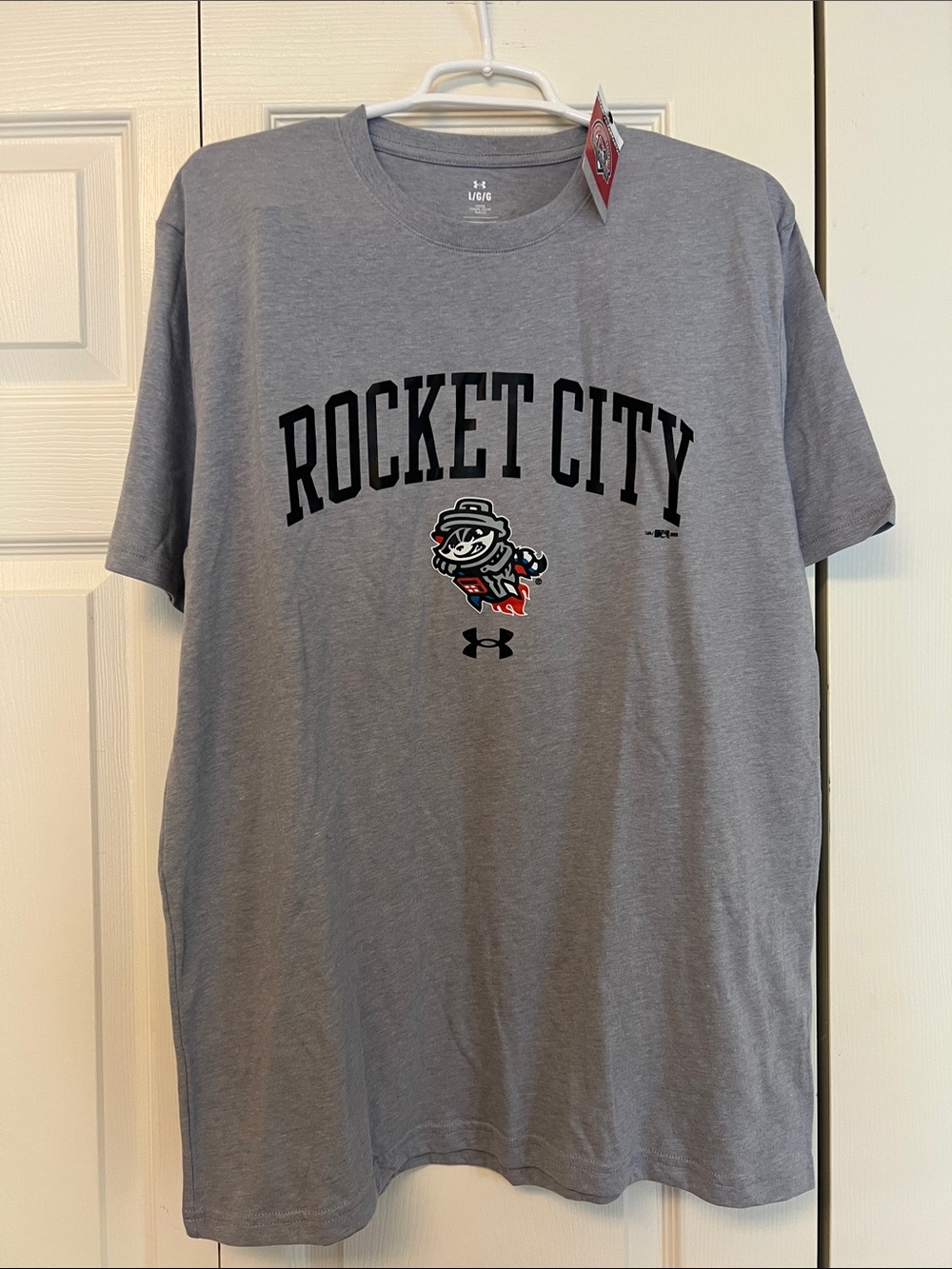 Under Armour Grey Rocket City Graphic Short Sleeve Tee